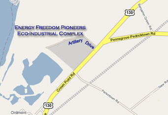 Eco-Industrial Complex Close Up Map