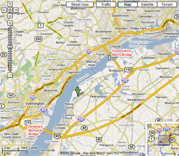 Map of Energy Freedom Pioneers Eco-Industrial Complex